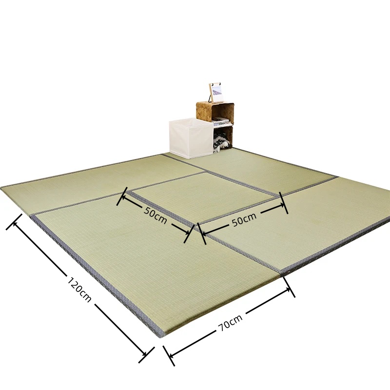Tatami Mat Rush - 特注厚さ2.5cm/3.0cm/4.0cm 日本伝統イグサ畳マット 編み込み藁マット 寝具用畳 柔道マット