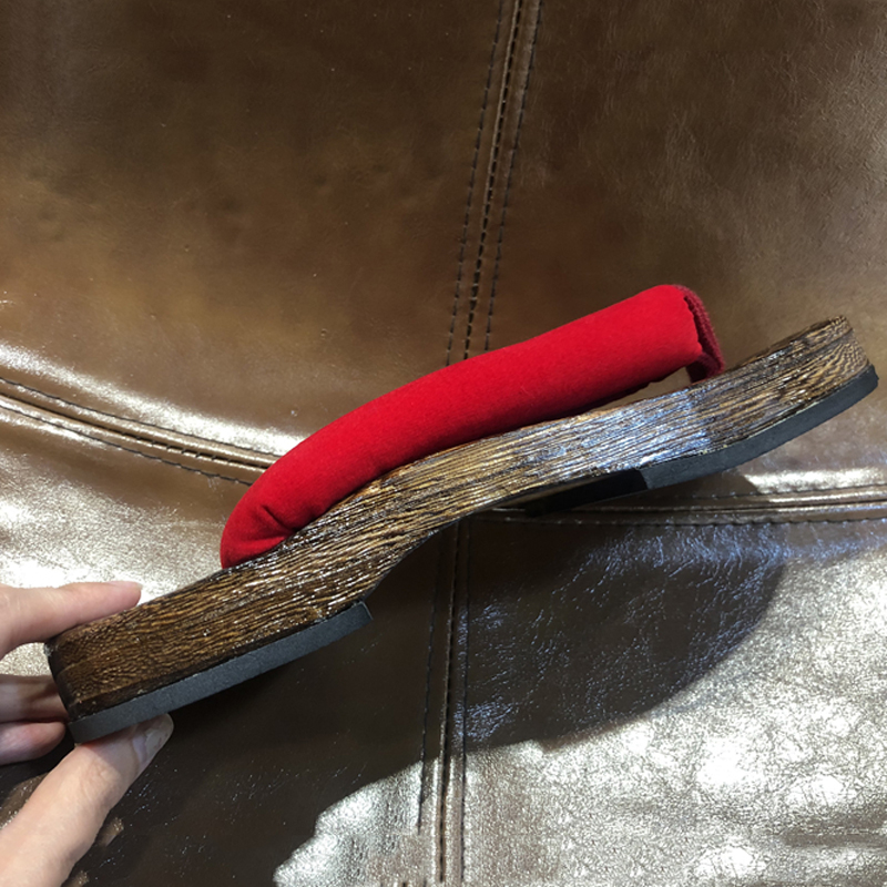 ユニセックス木製桐忍者コスプレ日本の伝統平底下駄クロッグ男性 - Geta Wooden Sandal のレビューと価格