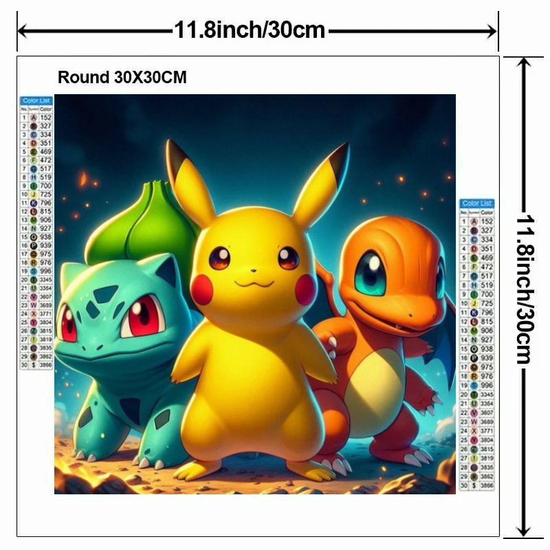 漫画ポケモン 5D DIY ダイヤモンド絵画かわいいゲンガー - Japan Lifestyle のレビューと価格