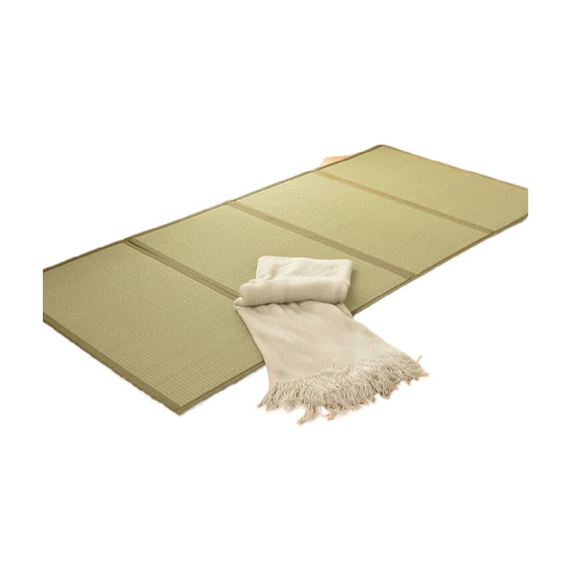 折りたたみ式ストローマット ダメダイ 4つ折り畳パッド 日本 - Tatami Mat Rush のレビューと価格