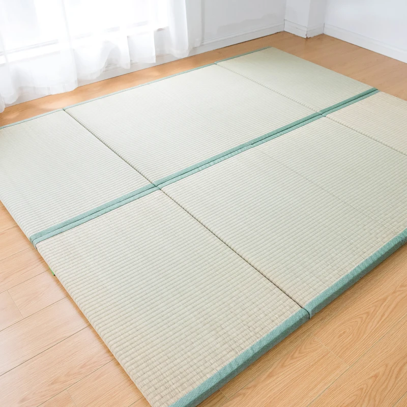 ナチュラルラッシュ折りたたみ畳睡眠マットレスわらマットヨガ瞑 - Tatami Mat Rush のレビューと価格